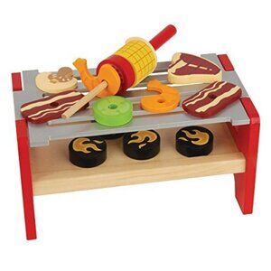 NWT Wooden Grill Set by Stephen Joseph original box.